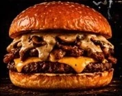 Melty Mushrooms from Holy Smash menu