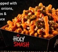 Vege Loaded Fries from Holy Smash menu